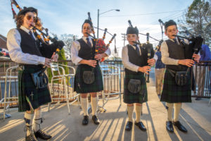 Mar. 2 - Queen City Juvenile Pipes And Drums perform at Jekyll & Hyde Taphouse in Matthews as a part of their official opening celebration.
